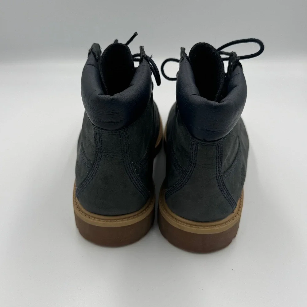 Timberland Navy Blue 6-Inch Premium Waterproof Boots Size 3W NO BOX